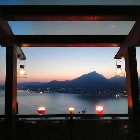 סן זנו די מונטניה B&B Da Paolo Con Vista Lago Di Garda מראה חיצוני תמונה