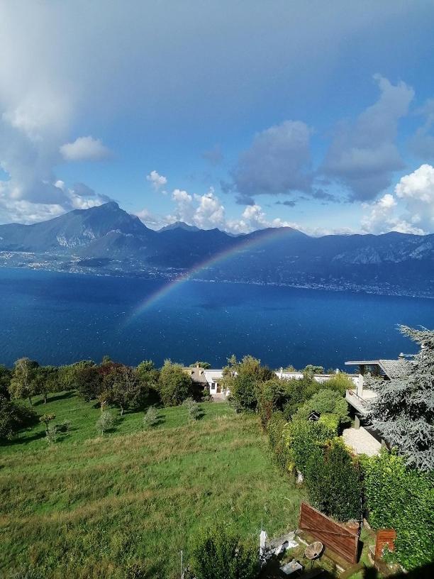 סן זנו די מונטניה B&B Da Paolo Con Vista Lago Di Garda מראה חיצוני תמונה