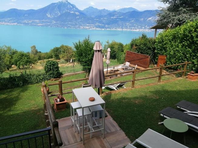 סן זנו די מונטניה B&B Da Paolo Con Vista Lago Di Garda מראה חיצוני תמונה
